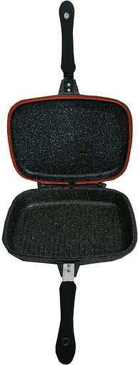 Сковорода-гриль для стейків з антипригарним покриттям Zurrichberg ZBP-7103 двостороння сковорода гриль - фото 2