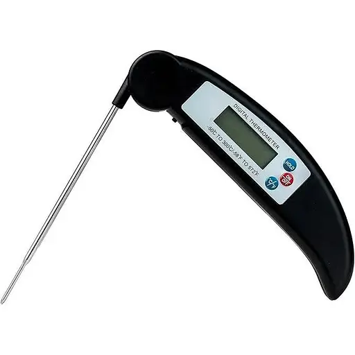 Цифровий термометр Henweit Food Миттєве зчитування Складаний нержавіючий зонд Супер швидкий безпечний для м'яса Барбекю