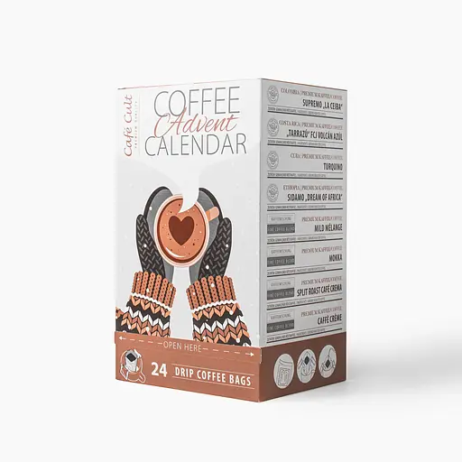 Кавовий Адвент-календар Cafe Cult Затишне Різдво - фото 2