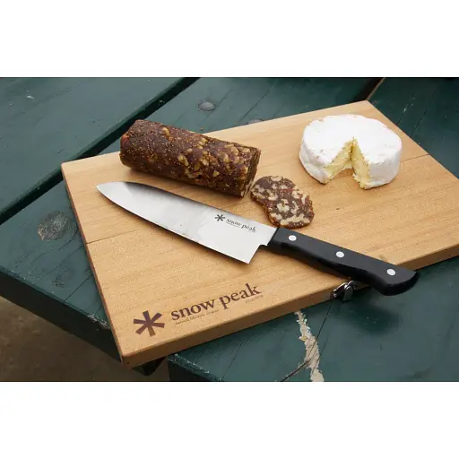 Ніж кухоний Snow Peak CS-208 Cutting Board Set L + обробна дошка - фото 4