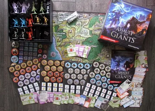 Настільна гра WizKids Підземелля та дракони: Напад гігантів (Dungeons & Dragons: Assault of the Giants) (англ.) - фото 8