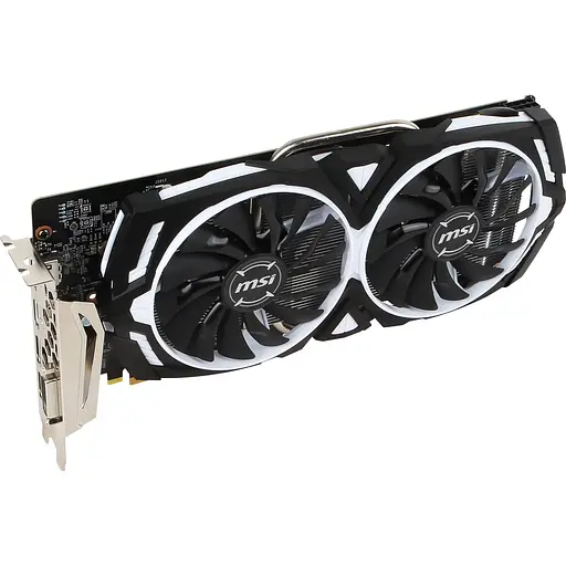 Видеокарта MSI GTX 1060 6Gb Armor OCV1 (GTX 1060 ARMOR 6G OCV1) (GDDR5, 192 bit, PCI-E 3.0 x16) Б/у - фото 3