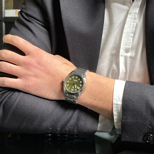 Наручные часы мужские PD-1717 Silver-Green Pagani Design acs0031112 - фото 6