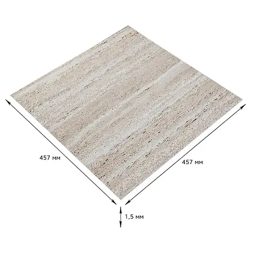 Плитка LVT Wall Sticker SW-00002461 самоклеюча 457х457х1.5 мм - фото 3