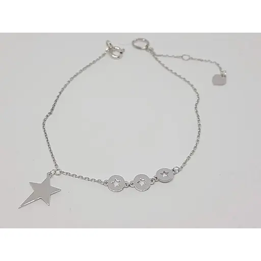 Серебряный браслет Qvaliz Звезды. 905-01157 - фото 2