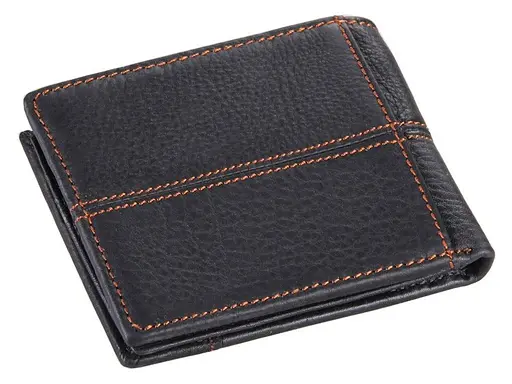 Мужской кожаный кошелек Vintage 12x9.5 см acs0015365 - фото 2