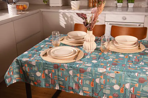 Скатерть Ardesto Cookery 120х140см, 90% полиэстер, 10% хлопок (ART07CK) - фото 6
