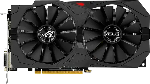 Відеокарта AMD Radeon RX 470 4GB Asus ROG Strix Gaming OC (ROG-STRIX-RX470-O4G-GAMING) Б/В - фото 2