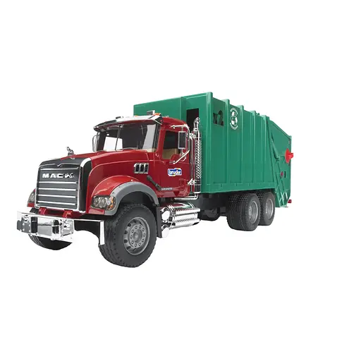 Уцінка. Сміттєвоз Bruder Mack Granite 70 см зелений (02812) - фото 1