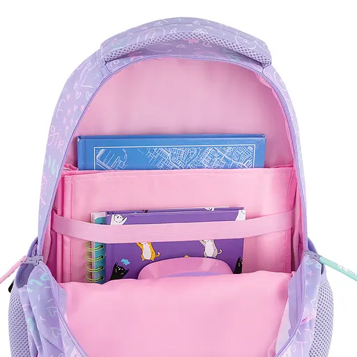 Рюкзак GoPack Education 175M-3 Girl Rule Сиреневый (GO26-175M-3) - фото 14