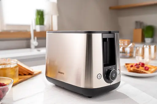 Тостер Ardesto Steel Collection T-K200 800Вт метал+пластик сріблястий+чорний - фото 5