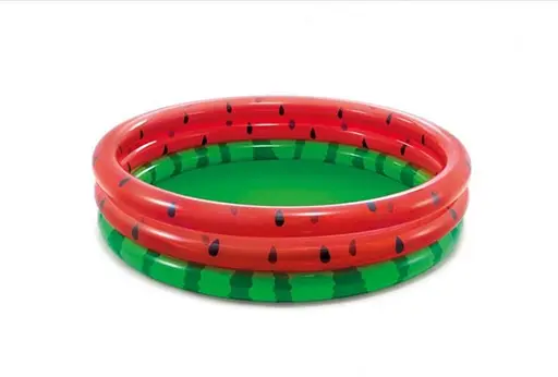 Бассейн надувной Intex 58448 Арбуз винил, рем комплект, 168х38см, от 2 лет (6941057413105) - фото 1