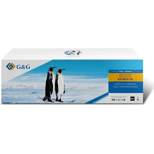 Тонер-картридж GG KX-FAT411A7 до Panasonic KX-MB1900/2000/2020/2030 2000 стор. teh0015594 - фото 1