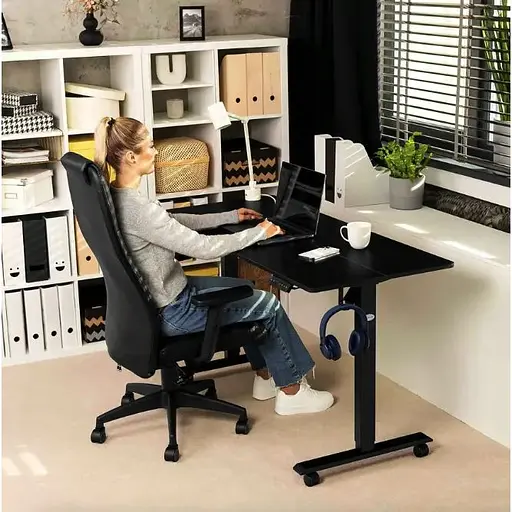 Офисное кресло Di Volio Adelo черный - фото 9