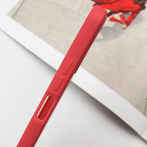 Силиконовый чехол Epik Candy Full Camera для Xiaomi Redmi 12 Красный / Camellia - фото 4