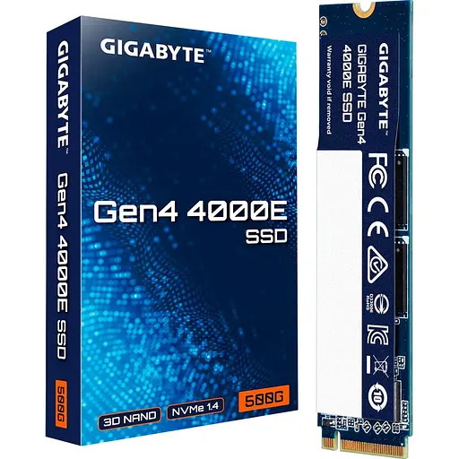 SSD накопитель Gigabyte Gen4 4000E 500GB (G440E500G) [130882] - фото 5