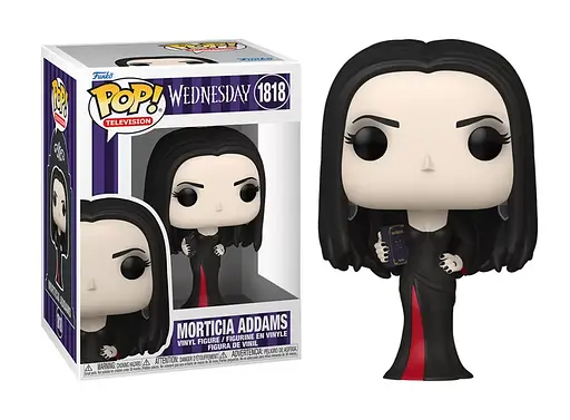 Фигурка Funko Pop Уэнсдей Мортиша Аддамс Wednesday Morticia Addams 10 см FP W MA 1818