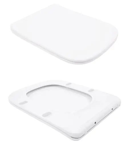 Унитаз подвесной Qtap Tern Ultra Quiet, с сиденьем Slim Duroplast/Soft-close/Quick Release QT17332303AW - фото 7