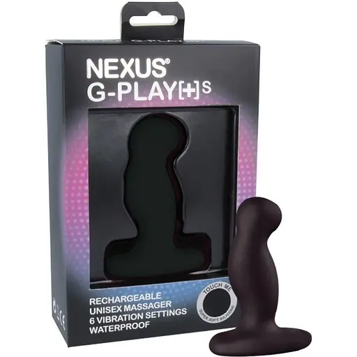Вібромасажер простати Nexus G-Play Plus S Black максимальний діаметр 2.3 см перезаряджається - фото 3