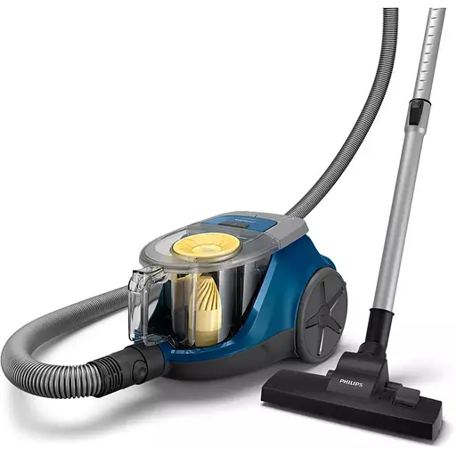 Пылесос Philips 2000 series контейнерный 850 Вт сине-желтый (XB2125/09) - фото 3