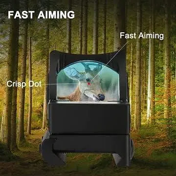 Прицел с красной точкой RMR, 0,77 дюйма 3 MOA - фото 2