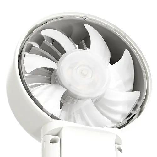 Вентилятор Nitecore NEF03 Pro LED-дисплей до 5.8 м/с (5 швидкостей) Білий - фото 6