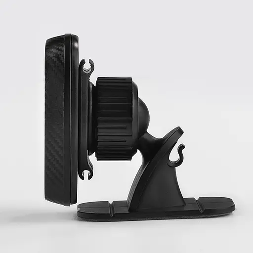 Автотримач для телефона HOCO CA24 Lotto series magnetic automotive center adsorbed holder Black - фото 6