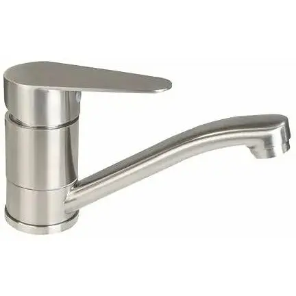 Смеситель для кухни Germece 3123 А нержавеющая сталь - фото 1