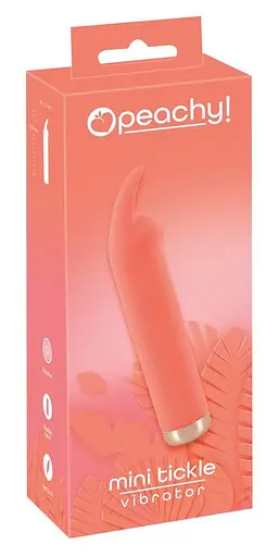 Вібратор You2Toys для клітора Peachy Mini Tickle Bunny 15.4 см помаранчевий - фото 7