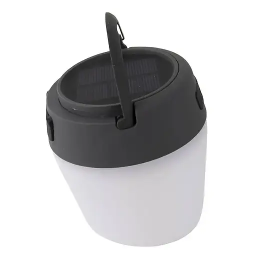 Фонарь кемпинговый Bo-Camp Wega Powerbank Solar 180 Lumen White/Grey/Black (5818735) - фото 7