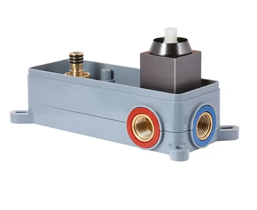 Змішувач для раковини Qtap прихованого монтажу Gemini, Gunmetal Black PVD (k35) QTGEM273GMB45695 - фото 6