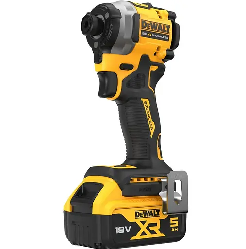 Шуруповерт аккумуляторный ударный DeWalt с АКБ и ЗУ DCF850P2T - фото 1