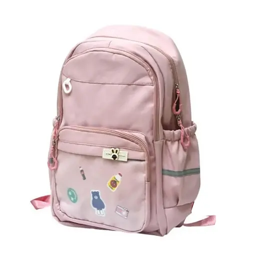 Рюкзак подростковый, 46x33x15 см, 3 отделения, прозрачный карман, R8813 (в ассортименте)