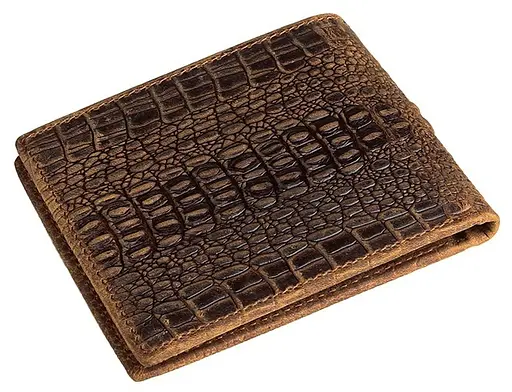 Мужской кожаный кошелек Vintage 11.5x9.5 см acs0015358 - фото 2