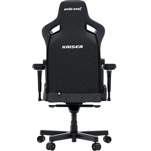 Кресло игровое Anda Seat Kaiser 3 Pro Size XL Dark Gray Fabric (AD12YDC-XL-01-GB-PV/F-G01) - фото 15