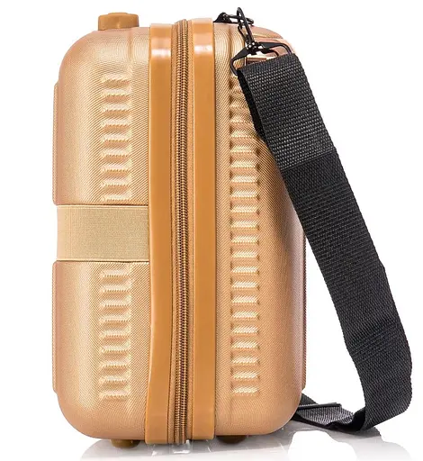 Бьюті-кейс Semi Line 16L Gold (T5663-2) (DAS302639) - фото 4