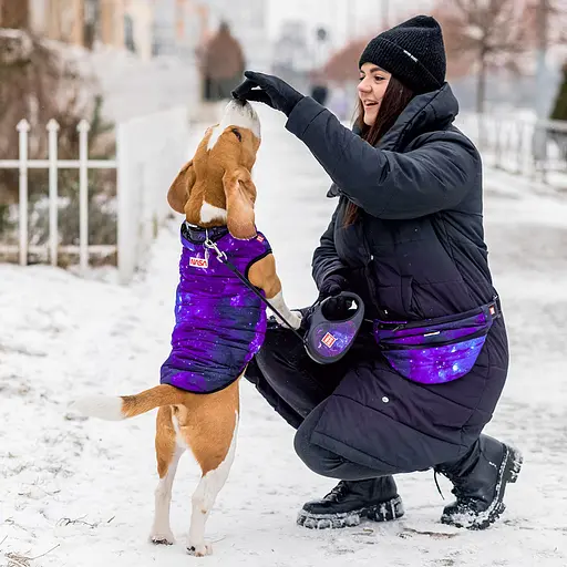 Курточка для собак Waudog Clothes малюнок NASA21 M50 В 76-78 см С 55-60 см - фото 4