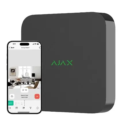 Видеорегистратор Ajax NVR (8-канальный) черный - фото 1