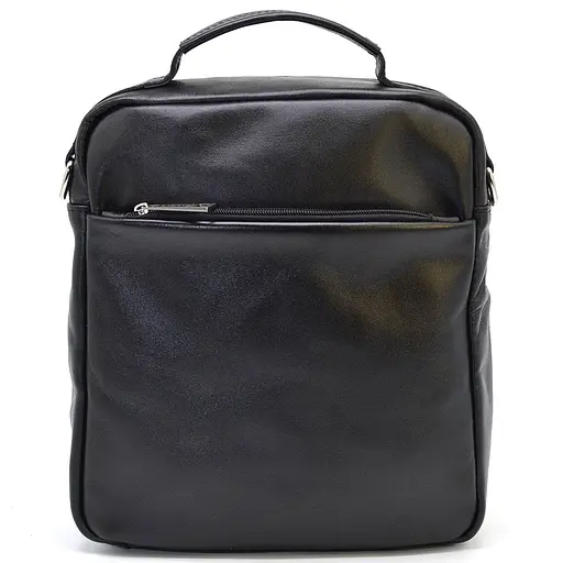 Чоловіча шкіряна сумка через плече TARWA 24х26х9 см sum0025372 - фото 7