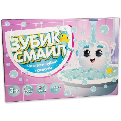 Настільна гра Зубик Смайл Strateg 30398 українською мовою - фото 1