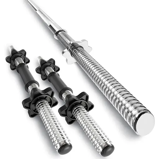 Набор Hop-Sport Premium 38кг со скамьей HS-1065HB Pro, штангой и гантелями - фото 7