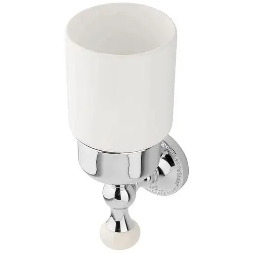 Склянка для зубних щіток Kugu Pan 006C хром - фото 1