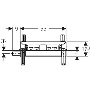 Душовий трап в стіну Geberit Kombifix 457.536.00.1 - фото 3