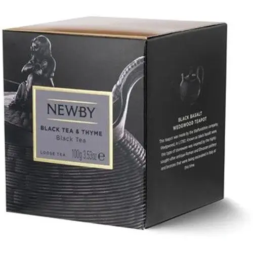 Чай чорний Newby з чебрецем 100 г картон (221260) - фото 1