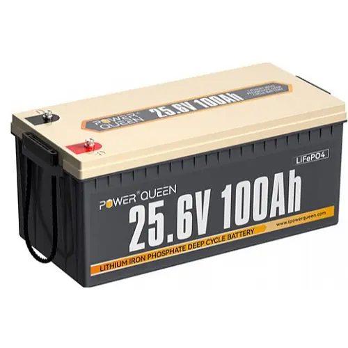 Аккумулятор Power Queen LiFePO4 24V 100Ah, 2560Wh, BMS 100A