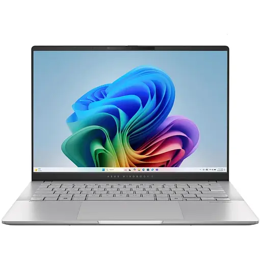 ASUS Ноутбук Vivobook S 14 M5406NA-QD080 14" WUXGA OLED, AMD R5-7535HS, 16GB, F512GB, UMA, NoOS, Серебристый