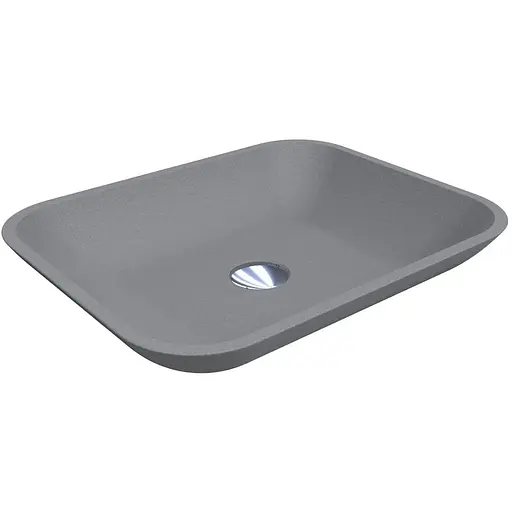 Умивальник Miraggio Marteen mirastone gray 0000428, Сірий - фото 1