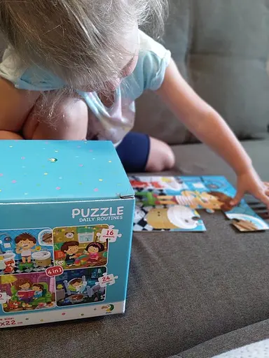 Пазл Dodo Мій день 4 в 1 (300130) - фото 4