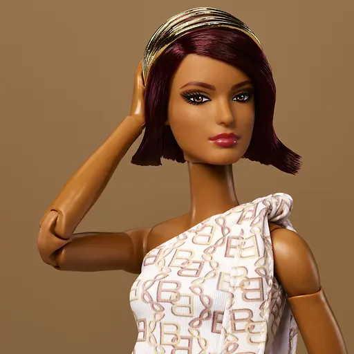 Коллекционный набор Barbie You Create Barbie Basics Брюнетка (JJX35) - фото 8