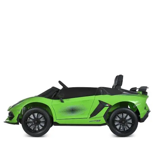 Електромобіль дитячий Bambi Lamborghini M 6026EBLR5 два мотори м'які колеса шкіряне сидіння - фото 2